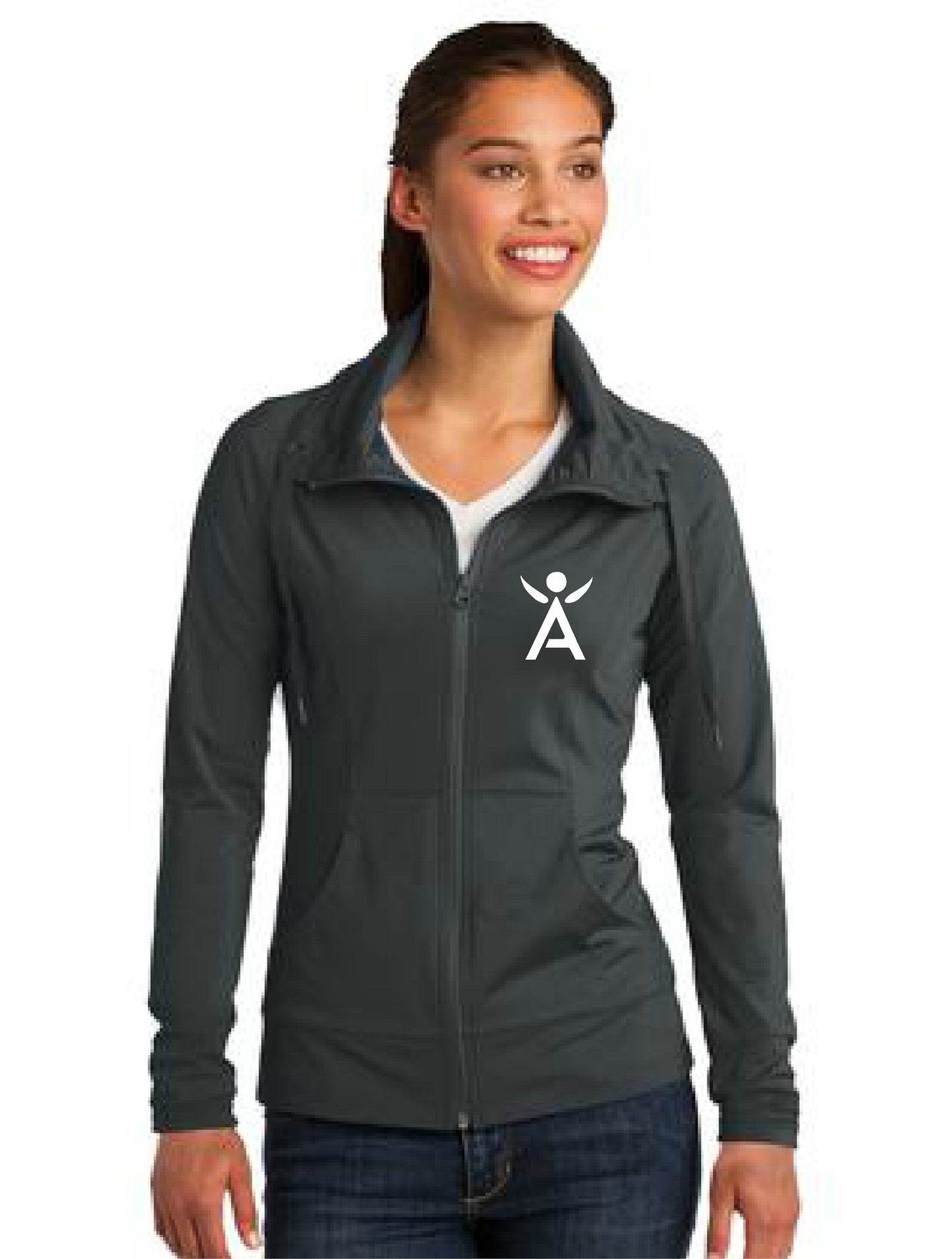 Sport-Tek® Ladies Sport-Wick® Stretch Full-Zip Jacket