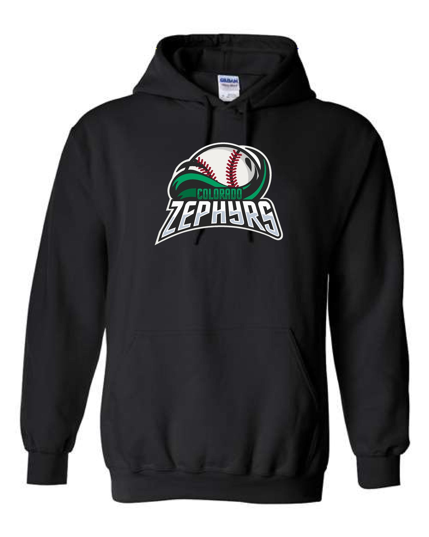 ZEPHYRS - Cotton feel Hoodie Black