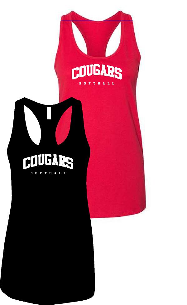 Jr. Cougs Women's Racerback Flowy Tank -C