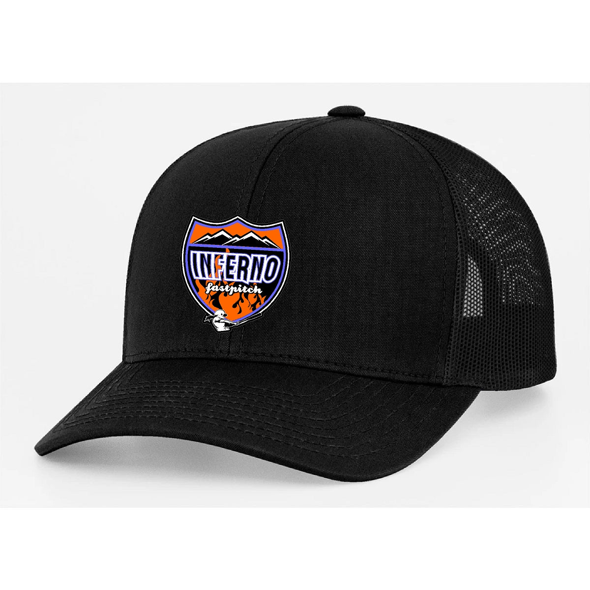 Black Trucker Cap