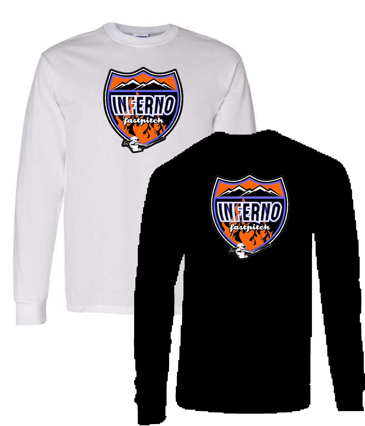 LONG SLEEVE TSHIRT - Cotton or Performance
