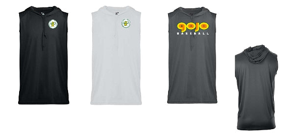 GOJOS - Performance Sleeveless, Hooded Tee