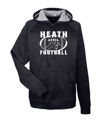 Dye Sublimated Custom Performance Hoodies - Include player #/name on back