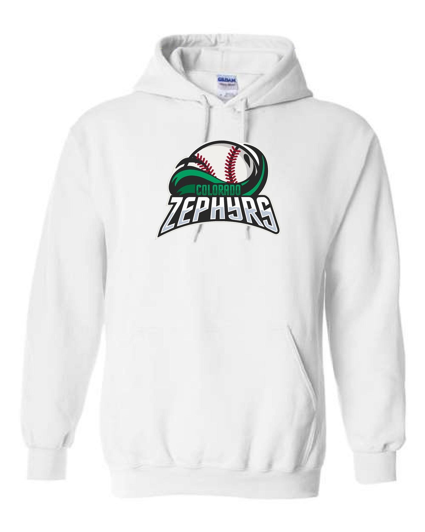 ZEPHYRS - Cotton feel Hoodie White