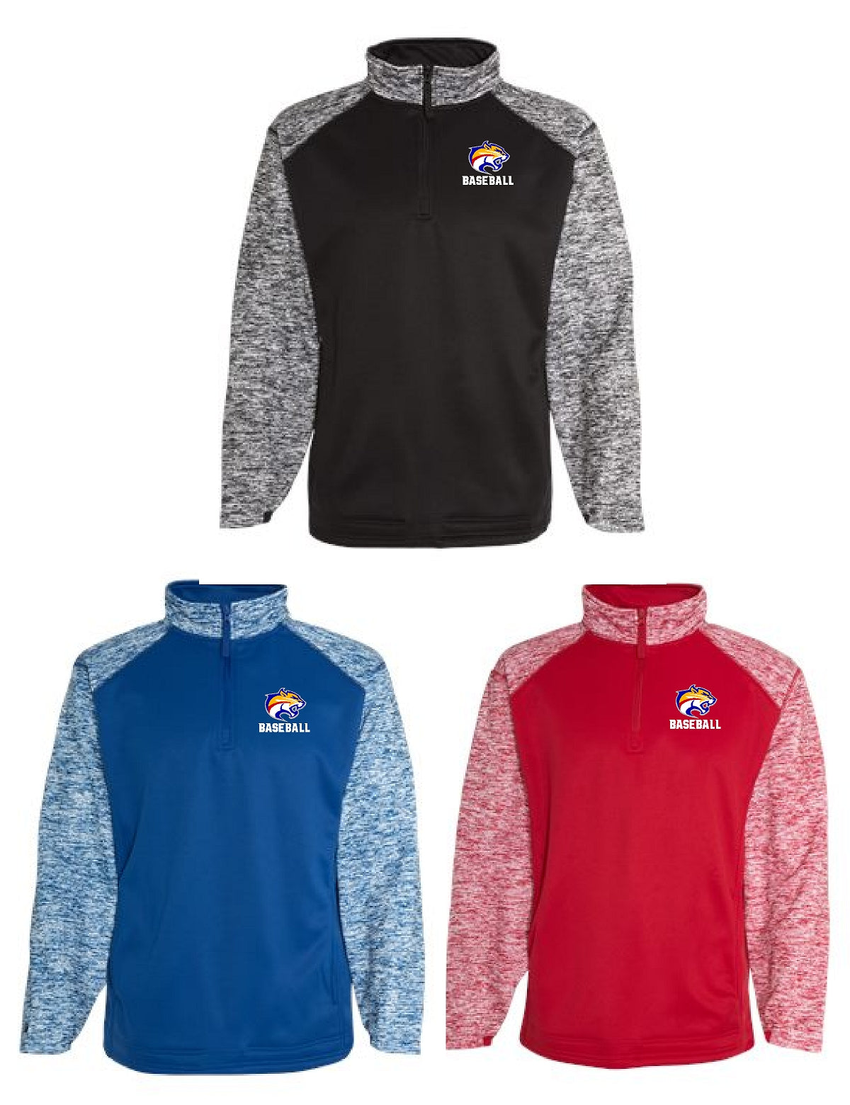 Men's Sport Blend Quarter-Zip Pullover - 1487