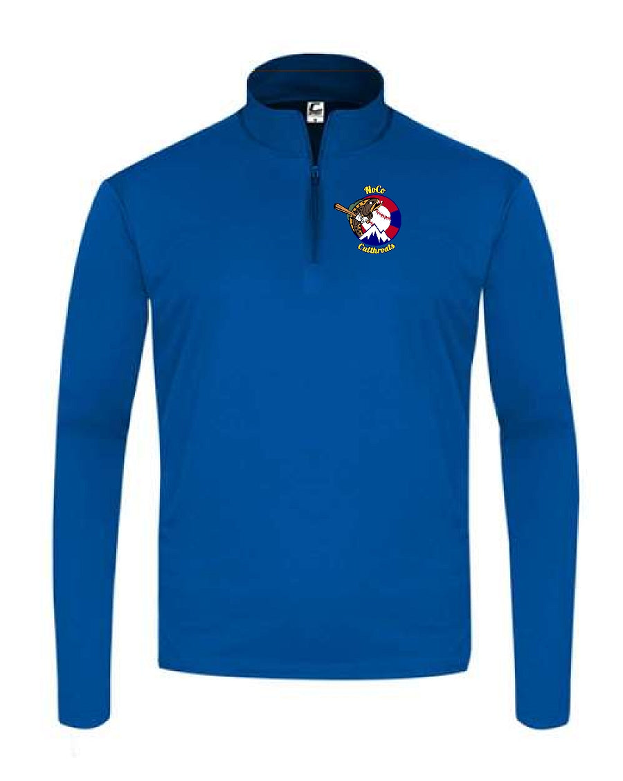 CUTTHROATS- Multiple Colors:1/4 Zip Performance lightweight pullover