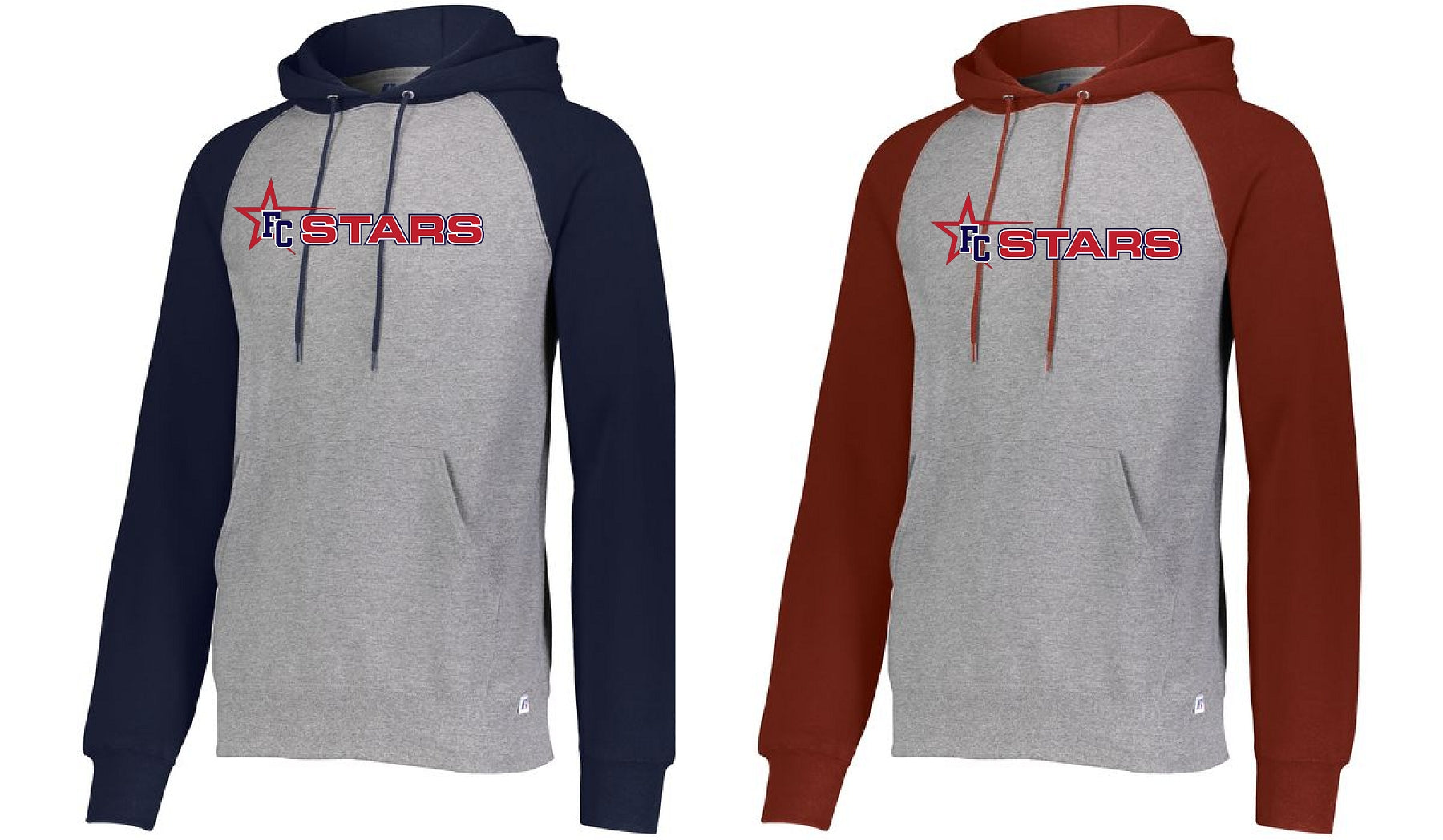 Russell DRI-POWER® FLEECE COLORBLOCK HOODIE