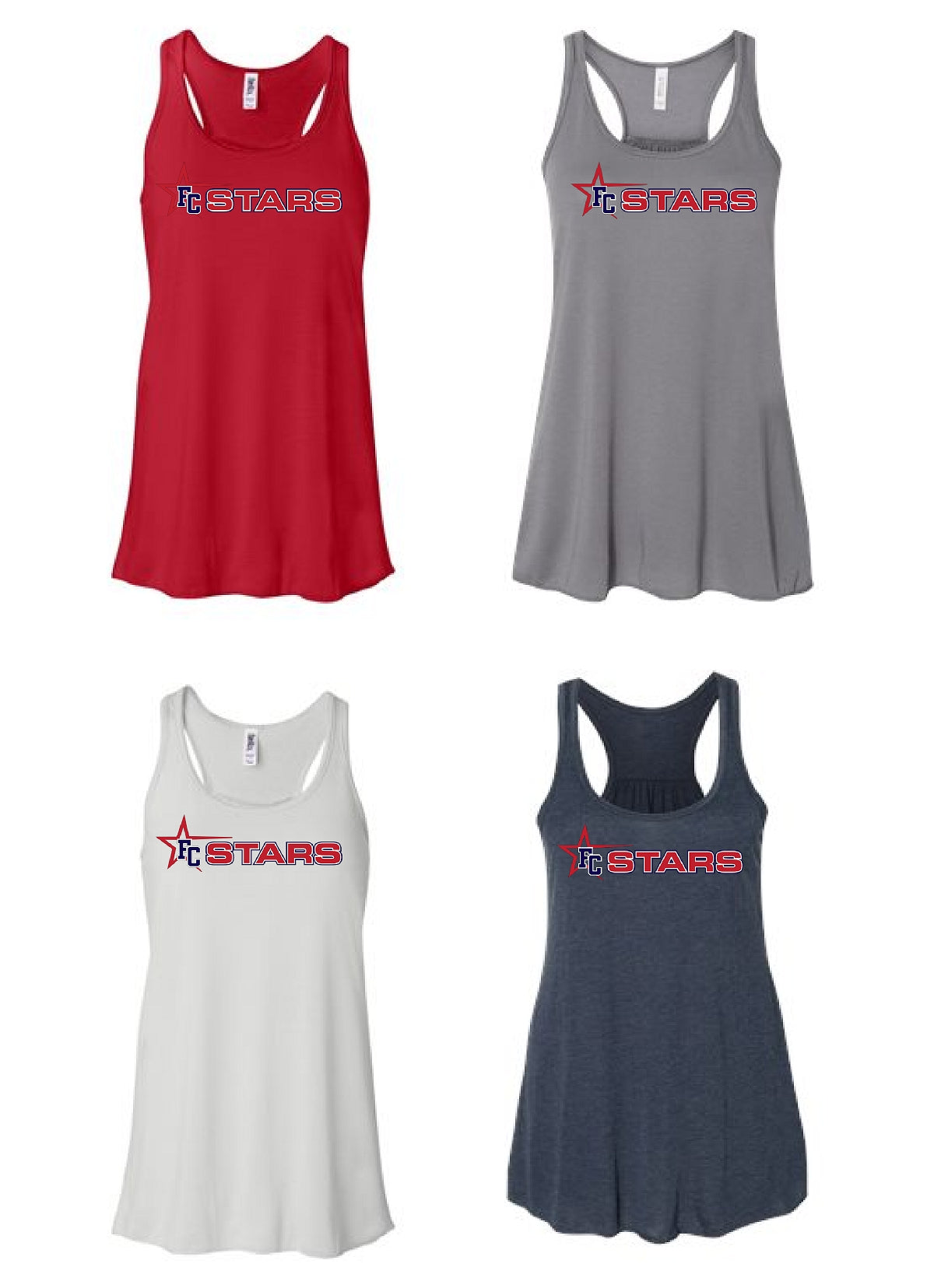 Bella+Canvas 8800 - Women's Flowy Racerback Tank