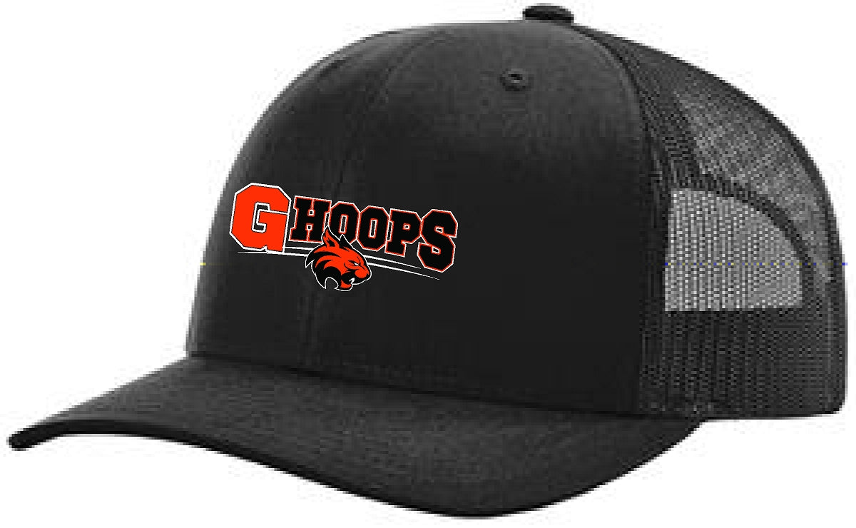 Trucker Cap - mesh back, snapback.