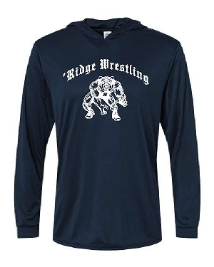 NORTHRIDGE WRESTLING - PERFORMANCE HOODED Long Sleeve Shirt