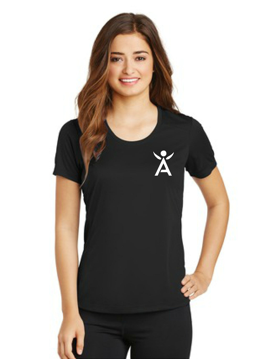 Sport-Tek® Ladies PosiCharge® Elevate Scoop Neck Tee