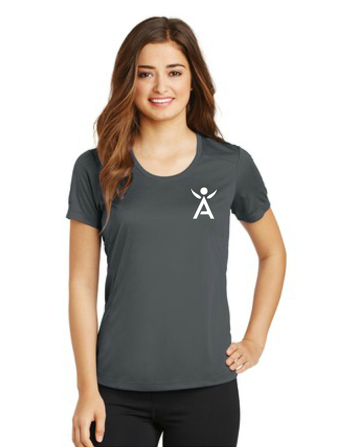 Sport-Tek® Ladies PosiCharge® Elevate Scoop Neck Tee