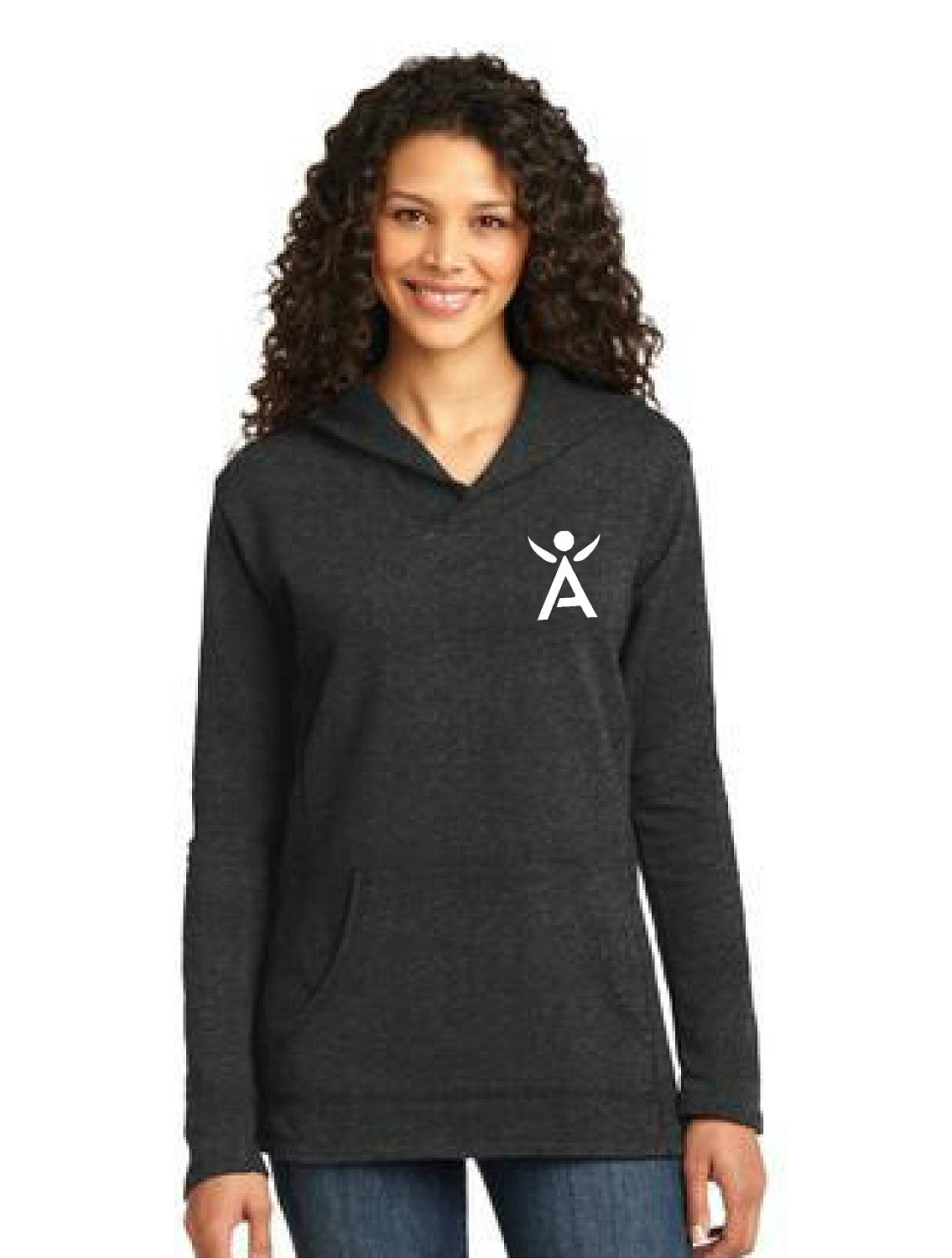Anvil® Ladies French Terry Pullover Hooded Sweatshirt