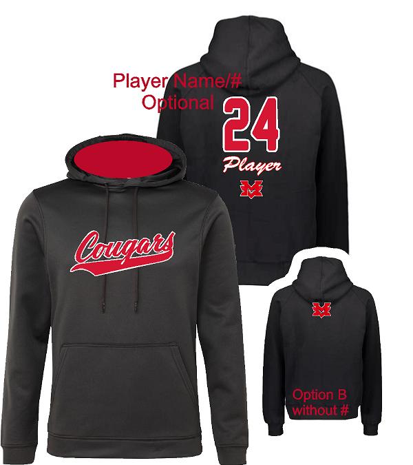 Jr. Cougs PERFORMANCE Full Sub PLAYER Hoodie